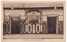 P03493 - CARTOLINA LIVORNO - PREMIATA GELATERIA SPORTIVA - p/nv