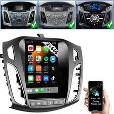 Per Ford Focus MK3 2012-18 9.7" CarPlay Android 15 Autoradio GPS NAVI RDS 64GB