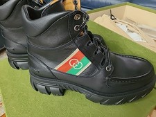 Gucci Men's Black Interlocking