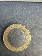 Moneta euro 2002 - 1, belgio