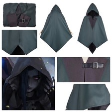 Mantello grigio con cappuccio