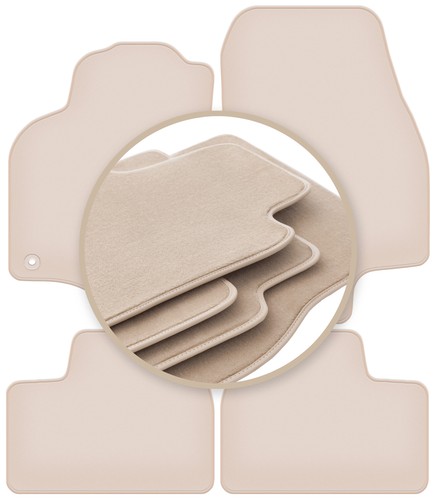 Tappetini beige premium per - tappetini,