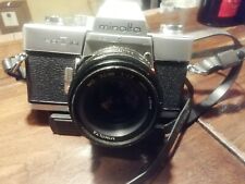Minolta Srt 101 con obiettivo MINOLTA md 50 1:1.7 FUNZIONANTE 