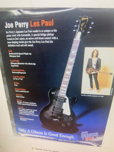 Poster promozionale gibson - poster, les
