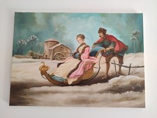 Quadro Ad Olio Dipinto A Mano