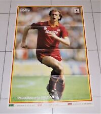 Poster PAULO ROBERTO FALCAO Roma MICHEL PLATINI Juventus - 81x55 Guerin Sportivo