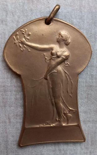 Medaglia ciondolo bronzo - ciondolo,
