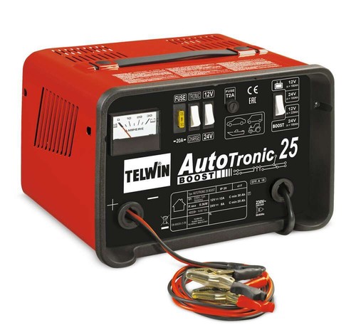 Carica batterie con - , controllo