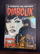 DIABOLIK n° 20 PRIMA ED. 1964 SODIP Gioielli di sangue vedi descrizione