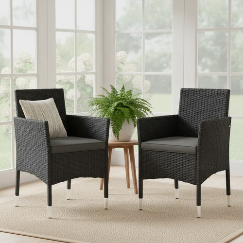 Sedie giardino rattan - da,
