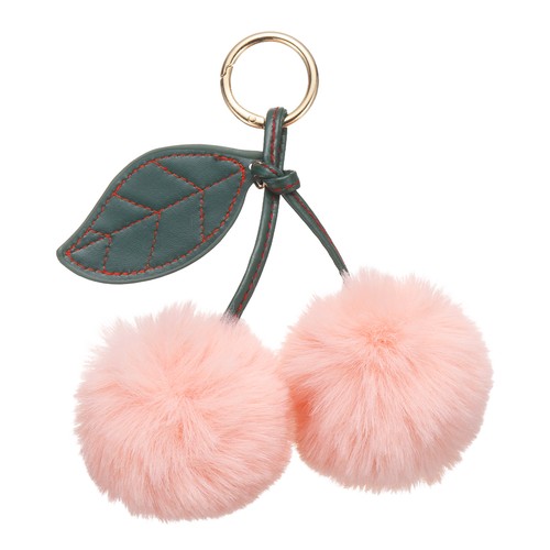 Pompon portachiavi per finta - portachiavi,