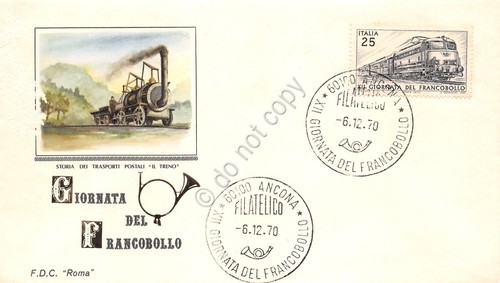 Fdc roma italia 1970 - fdc,