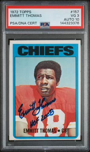 1972 topps emmitt thomas - 1972,