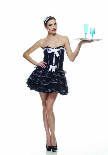 Costume halloween cameriera - costume,