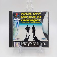 Kick Off World Manager gioco per Sony Playstation 1(PS1) Completo ITALIANO BUONO