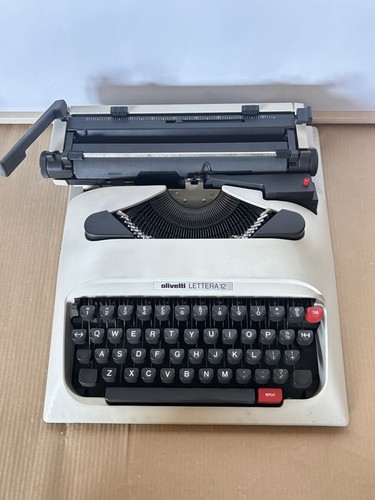 Vintage olivetti lettera - vintage, 12