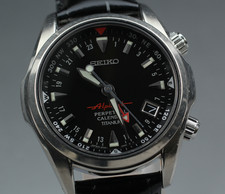 [Ecc+5] Orologio da uomo SEIKO Alpinist 8F56-00D0 SBCJ019 Calendario...