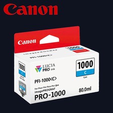 Inchiostro Canon PFI-1000 (C) ciano 80 ml per iPF PRO-1000