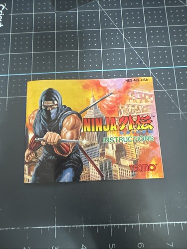 Ninja gaiden nintendo - gaiden, (nes)