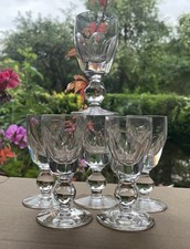 Set 6 bicchieri Waterford Crystal Kathleen liquore/cordial alti 3 1/8 pollici
