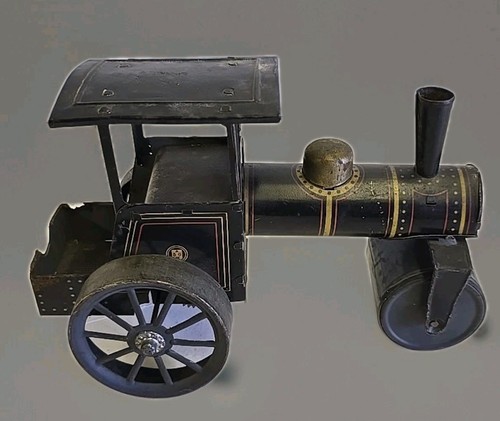 Antico trattore rulli vapore - trattore,