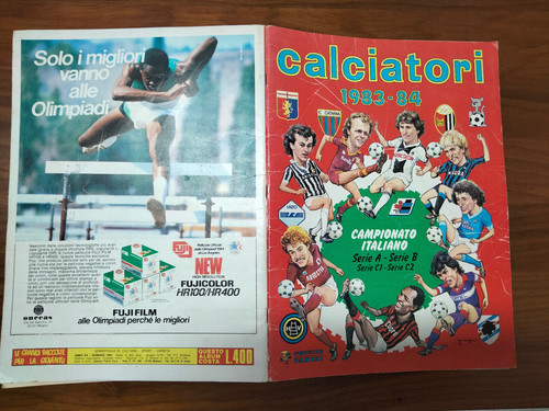 Album calciatori 1983 84 - calciatori, 1983-84