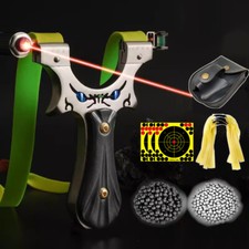 Fionde da caccia catapulta professionale adulto mirino laser tiro gioco pesca