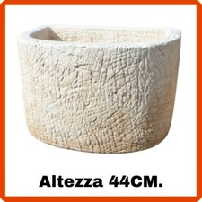 Vaso cemento muro pietra - muro,
