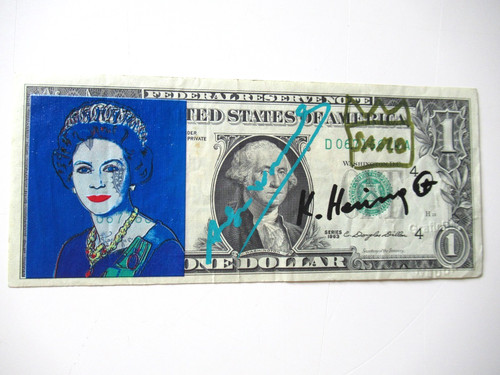Warhol k haring - c), haring/j