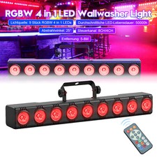 Luce di scena LED RGBW 9*15W