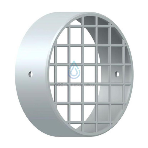 Griglia aspirazione pvc bianca - griglia,