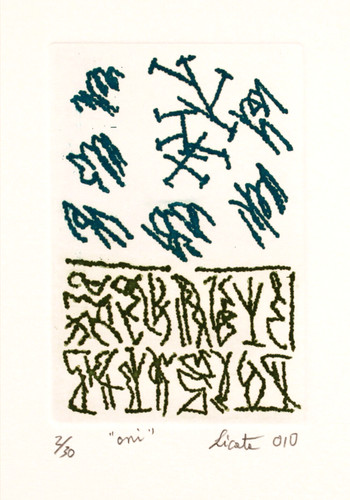 Riccardo licata oni - "oni",, 2010
