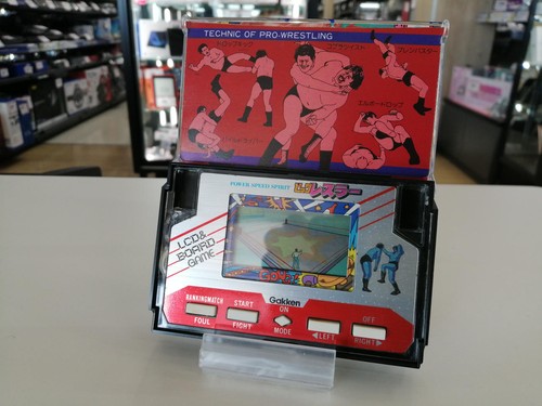 Gakken big wrestler - wrestler, lcd