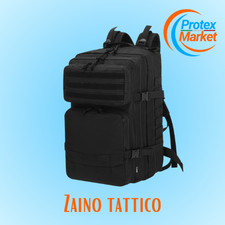 Zaino tattico nero - zaino,