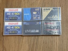 Lot of 6 DAT Digital Audio