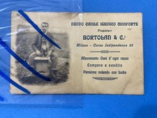 ANTICO BIGLIETTO DA VISITA