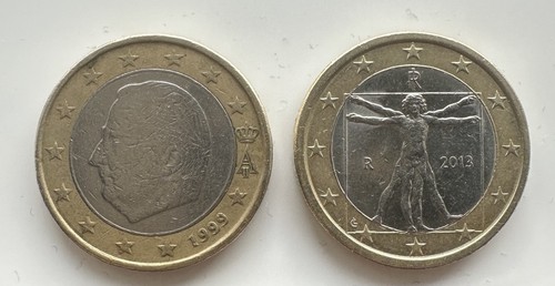 Lotto monete da 1 - 2,
