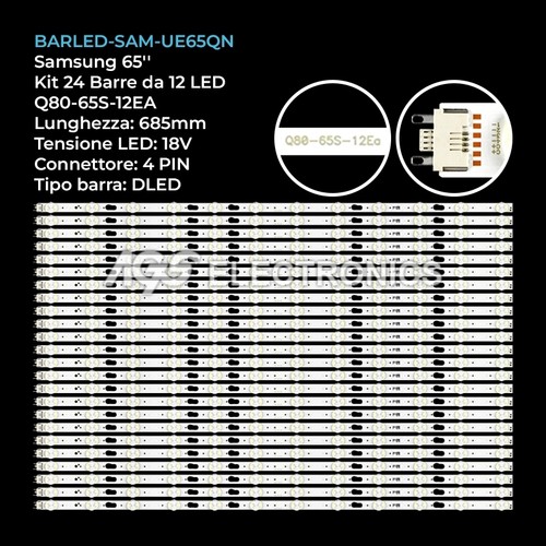 Kit barre strip - strip, 12