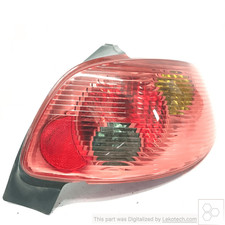 6351S0 Fanale post. DX PEUGEOT 206 1.1 Ber. 5p/b/1124cc ec976a