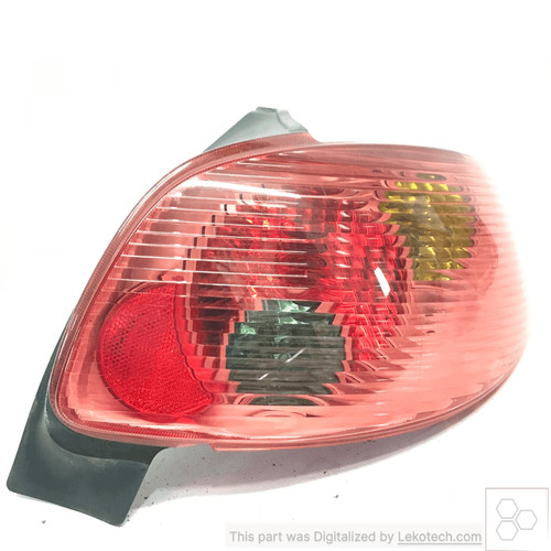 6351s0 fanale post peugeot - post., dx