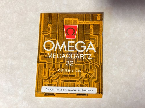 Libretto istruzioni omega cal - istruzioni,