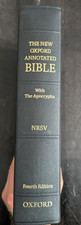 New Oxford Annotated Bible Apocrypha New Revised Standard Version 4th Leather