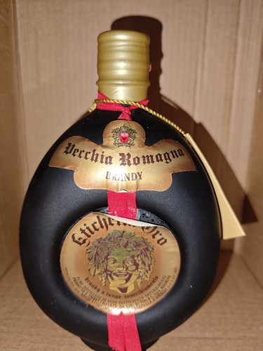 Vecchia romagna etichetta - , oro
