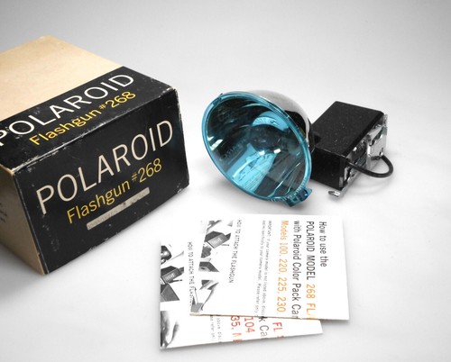 Polaroid flashgun 268 flash - flashgun,