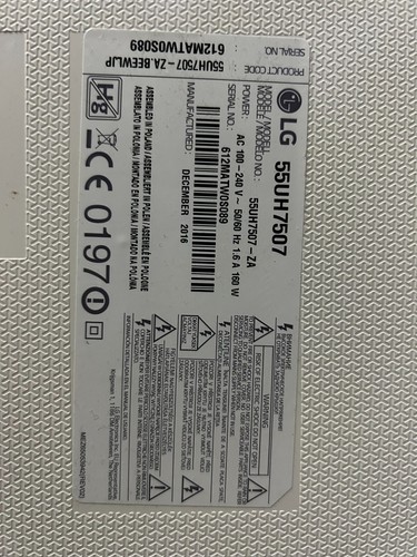Smart 55uh7507 oled 55 - lg,