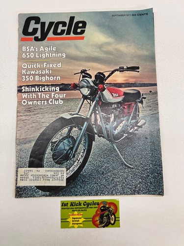Rivista ciclo settembre 1971 - settembre,