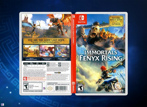 Immortals fenyx rising cover - immortals,