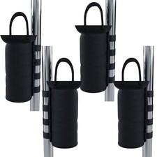 4 Pesi per gazebo zavorra sacchi sabbia universali da riempire per ombrellone