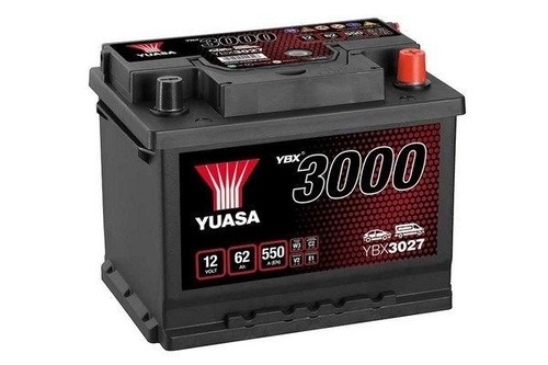 Batteria auto 62ah 12v 550a - 62ah,