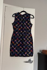 Mini abito stampato in neoprene Cynthia Rowley - taglia 8